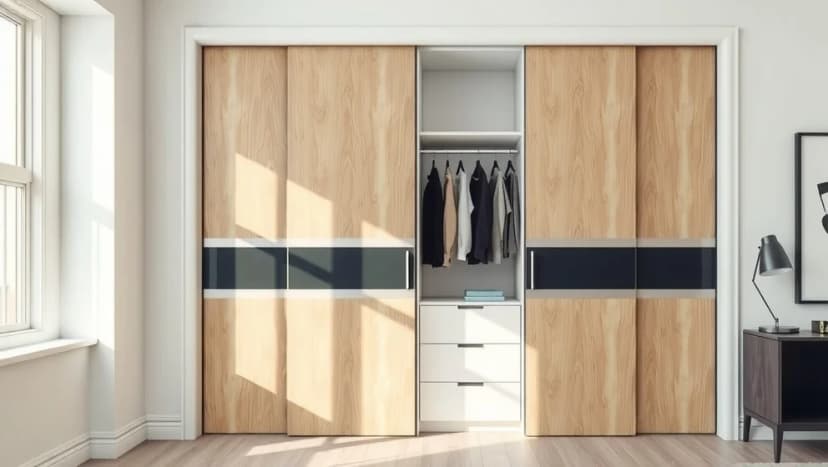 Bygg din egen garderob med skjutdörrar
